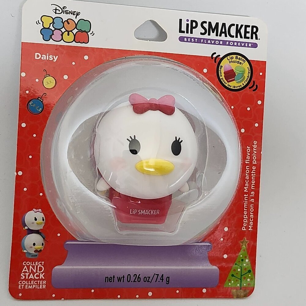 LIP SMACKER TSUM TSUM Disney DAISY Duck Peppermint Macaron Flavor BNIP SEALED